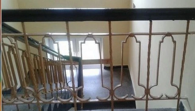 A collection of indoor metal baluster handrails showcasing various styles and designs suitable for enhancing staircases and railings.
