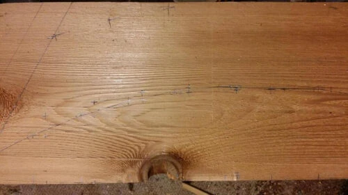 How To Mark Curves On Wood