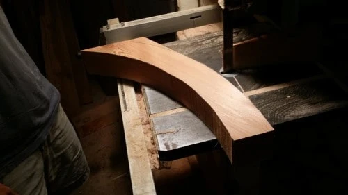 Bandsaw Cuts Almost Complete