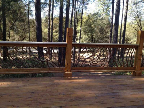 California Rustic Railing