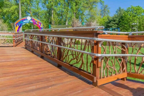 Mountain Laurel Handrail Installed At Nih