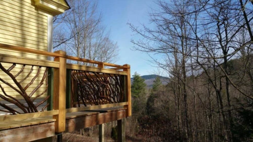 Vermont Rustic Handrails