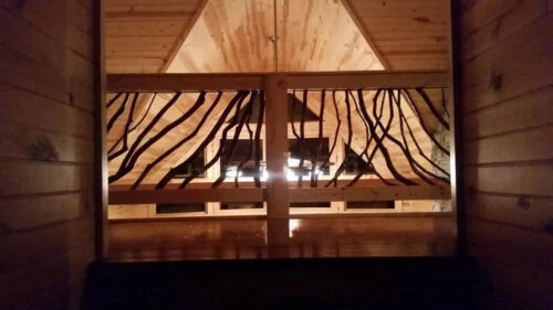 Balcony Railing Lighted