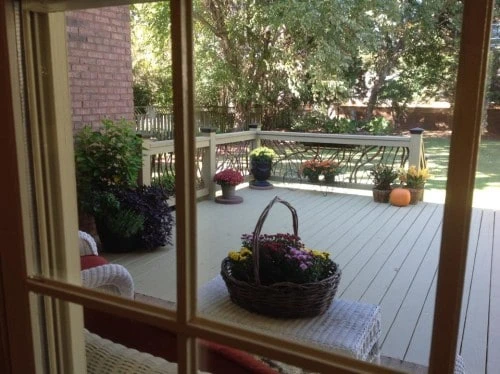 Warner Robin, GA Deck Handrail Window
