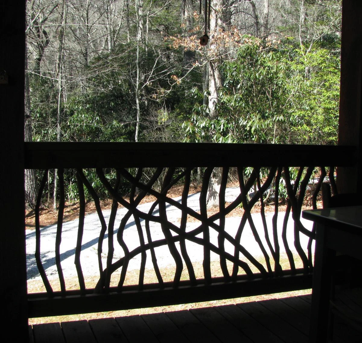 Stylish outdoor balcony railing enhancing the view and safety of the space