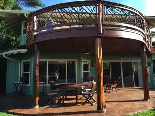 Curved Railing Hawaii