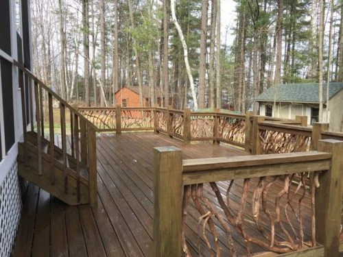 Georgia Rustic Deck Railing