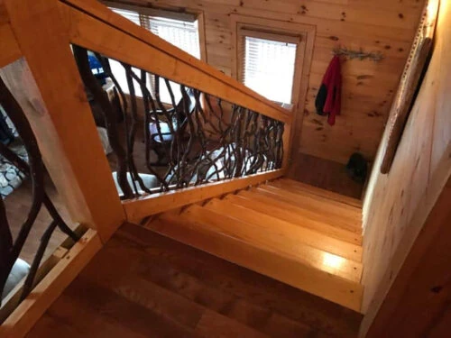 Laurel Stair Railing In Georgia