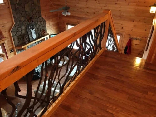Mountain Laurel Handrails On Georgia Balcony
