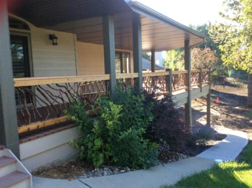 South Dakota Porch Railing