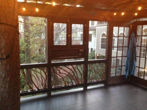 Treehouse Handrails