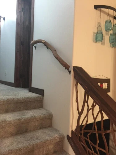Banister Branch On Staircase Banister Branch On Staircase