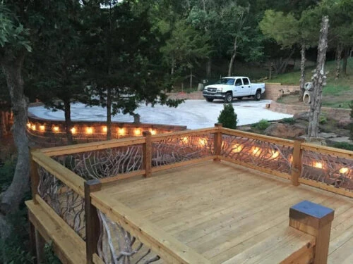 Big Deck Railing