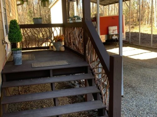 Hayesville, NC Big Impact Stair Entrance