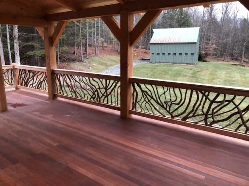 Bucolic Setting Porch View