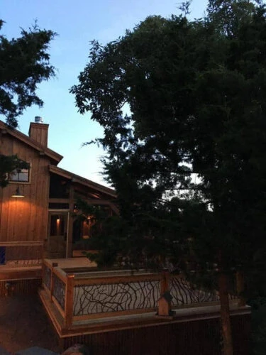 Deck At Dusk