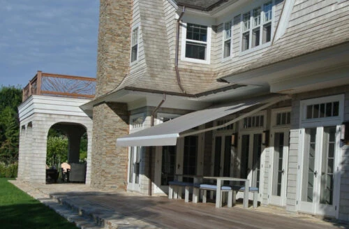 Sagaponack, NY French Colonial Style Balcony Handrail