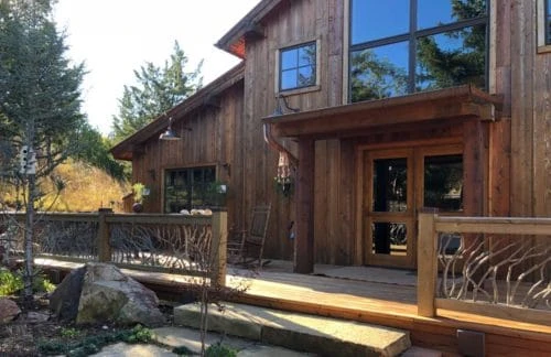 Home Entry Deck