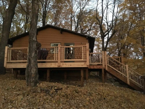 House On Hill Deck Railing