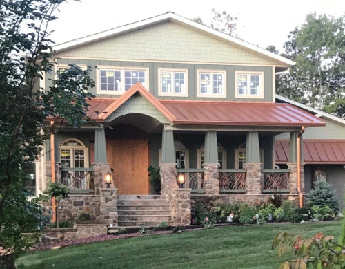Illinois Porch Handrail
