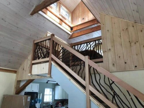 Interior Staircase Railing Vermont