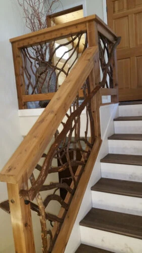 Lake Tahoe Staircase Railing