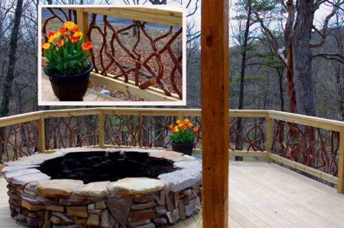 Laurel Deck Railing