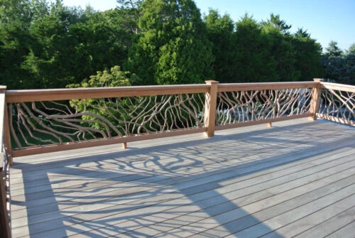 Laurel Railing Shadows