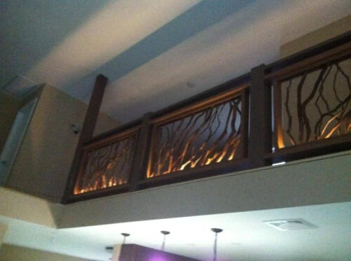 Lighted Branch Handrail