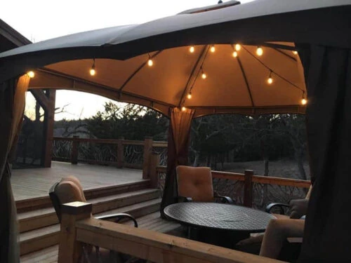 Lights On Umbrella