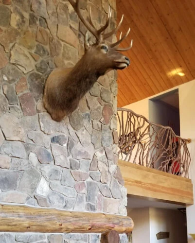 Lodge Custom Home Railing Lodge Custom Home Railing