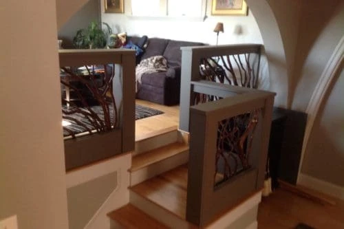 Gloucester, MA Loft Staircase Railing