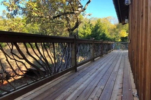 Long Deck Railing