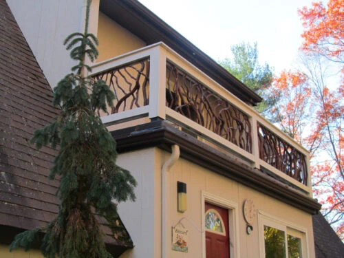 Main Entry Balcony Exterior