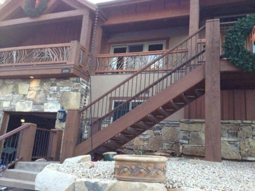 Mixed Material Handrails