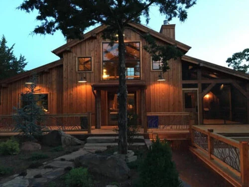Okc Home At Dusk