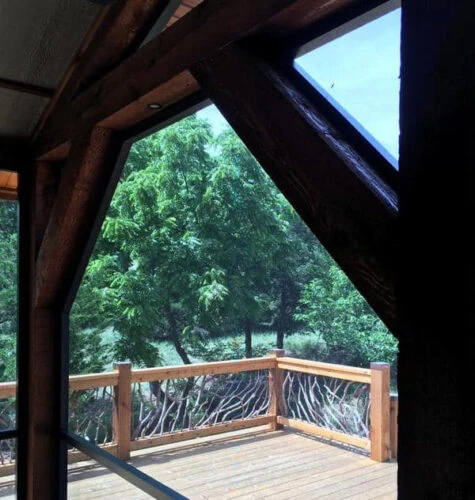 Oklahoma City Timber Handrail