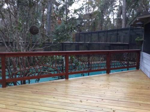 Pool Deck Safety Rail