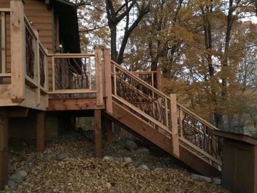 Sloped Site Staircase