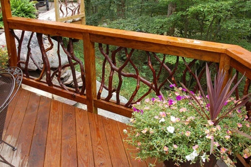 Stained Branches On Exterior