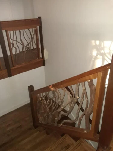 Sunlit Stairwell California