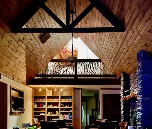Texas Timber Loft Handrail Wood