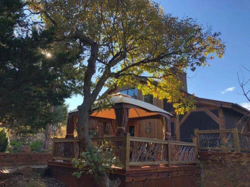 Tree Shades The Deck