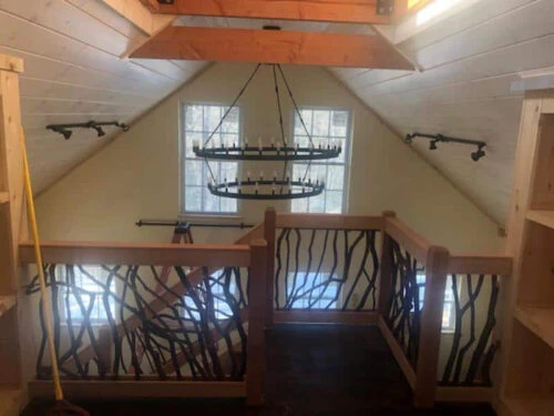 Vermont Loft Interior Handail