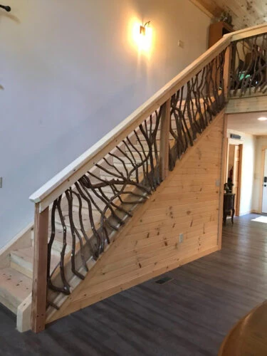 West Virginia Stair Railing Interior