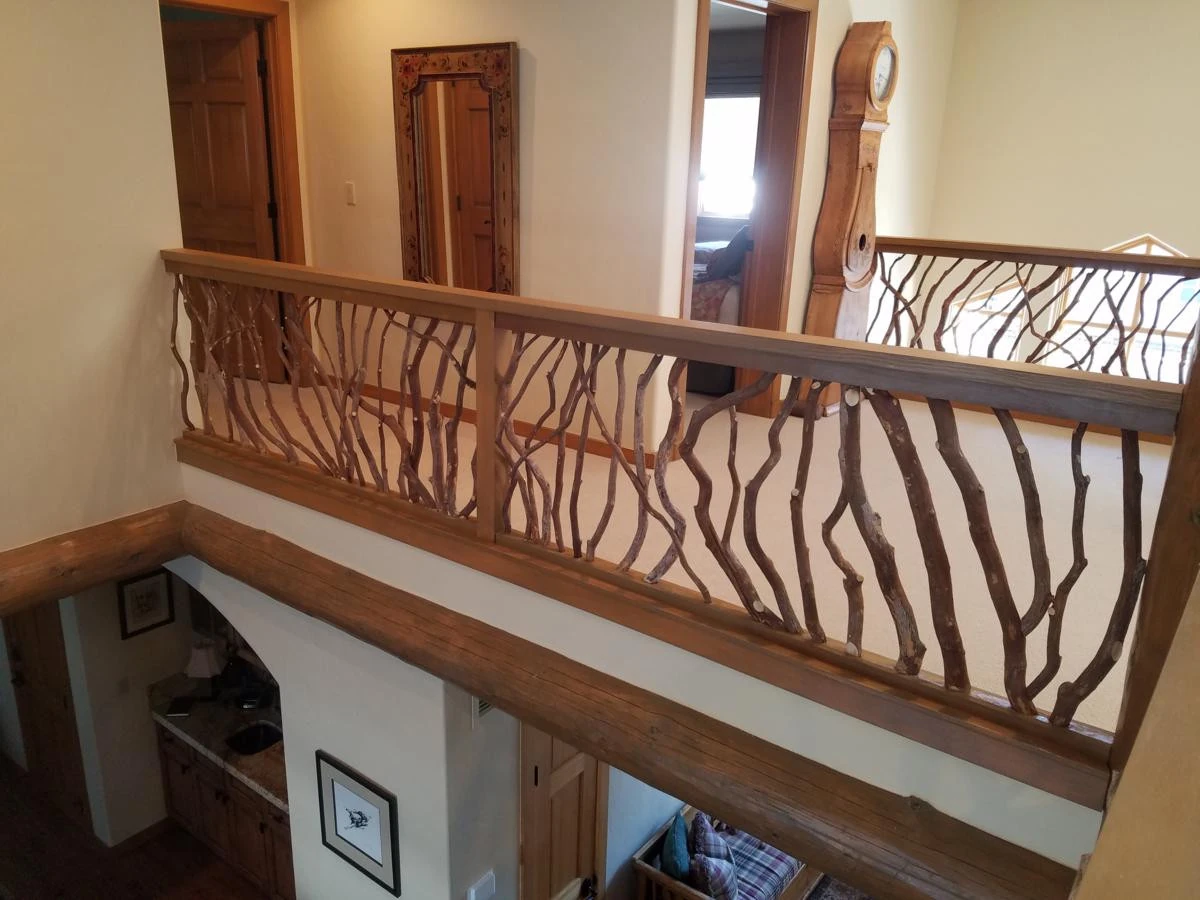 Eagle, CO Interior Second Floor Balcony Handrails