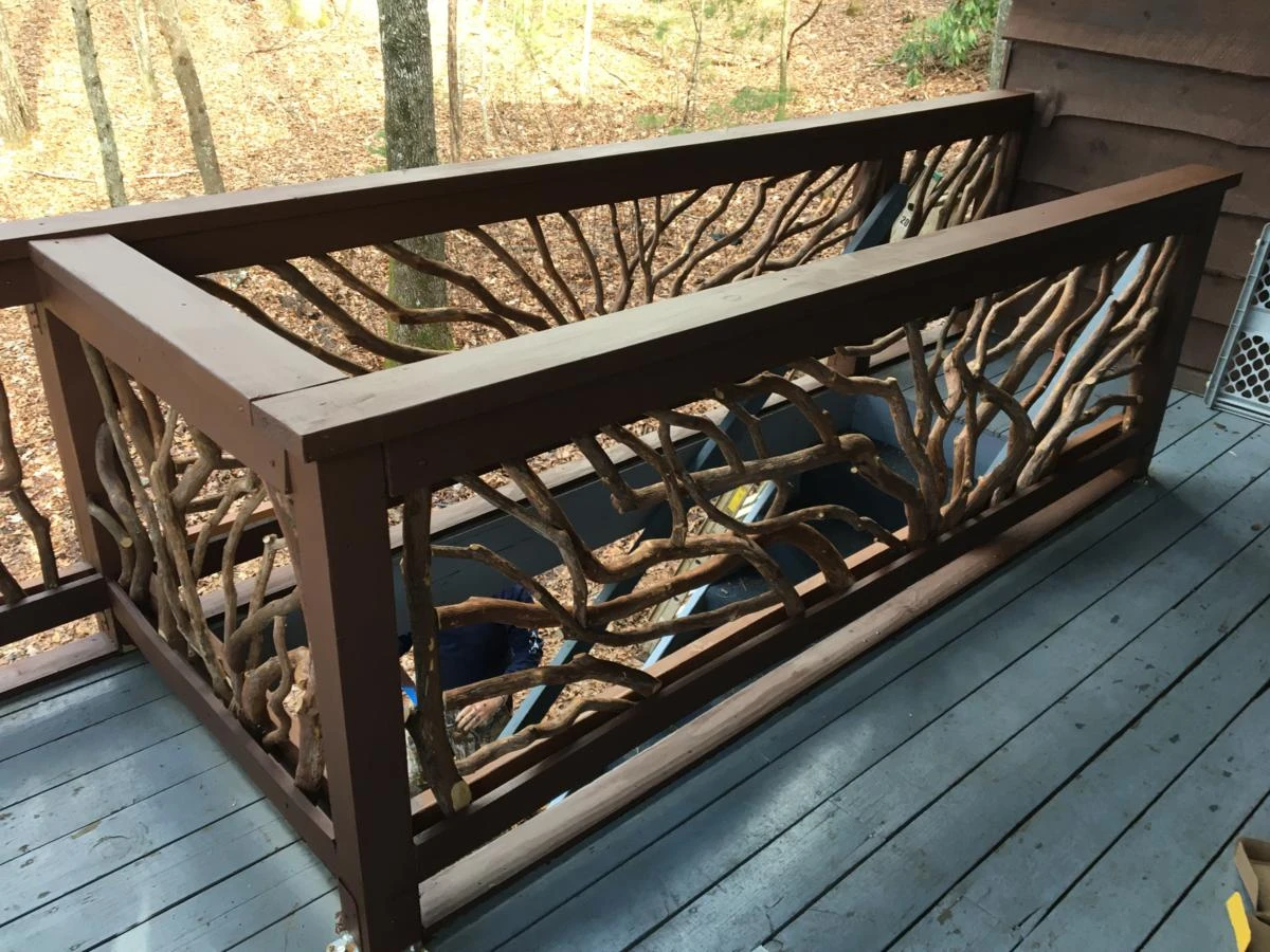 Rabun Gap, GA Stair Balcony Walkway Handrails