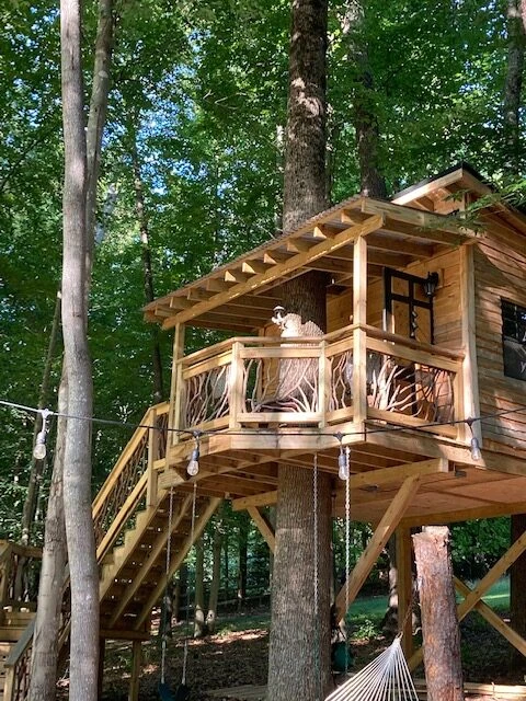 Treehouse Railings Hammock