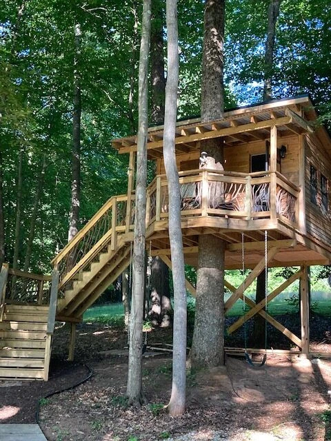 Treehouse Railings Woods