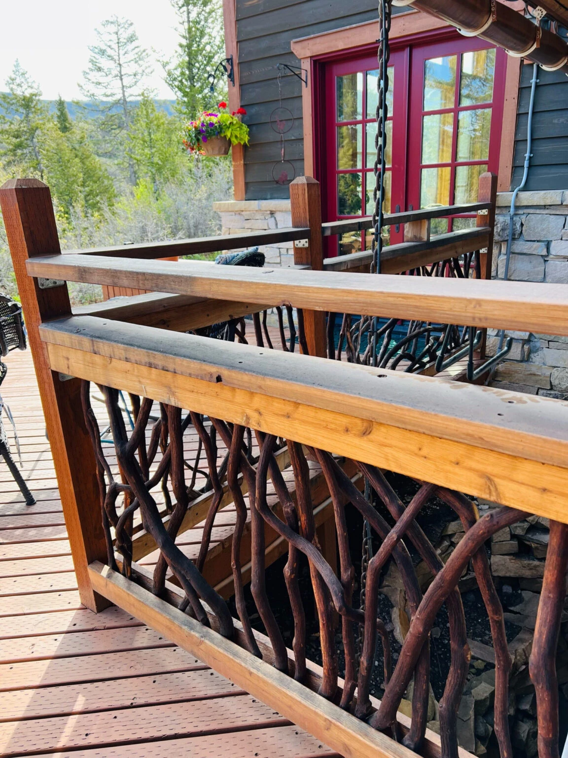 Mountain Laurel Branches Railings